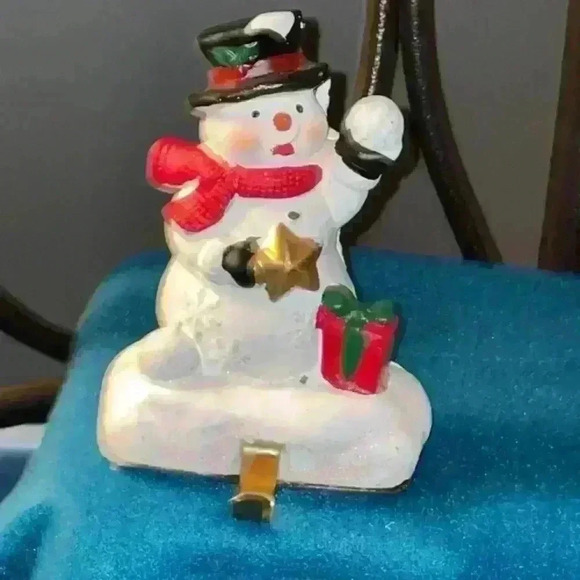 Greenbrier International Christmas Mantel Stocking Hanger - Picture 1 of 5